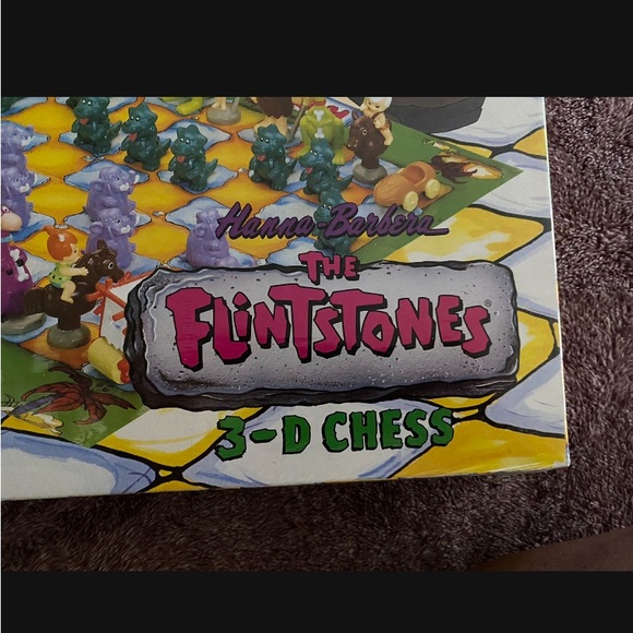 Hanna-Barbera. The Flintstones 3-D Chess - Picture 2 of 2